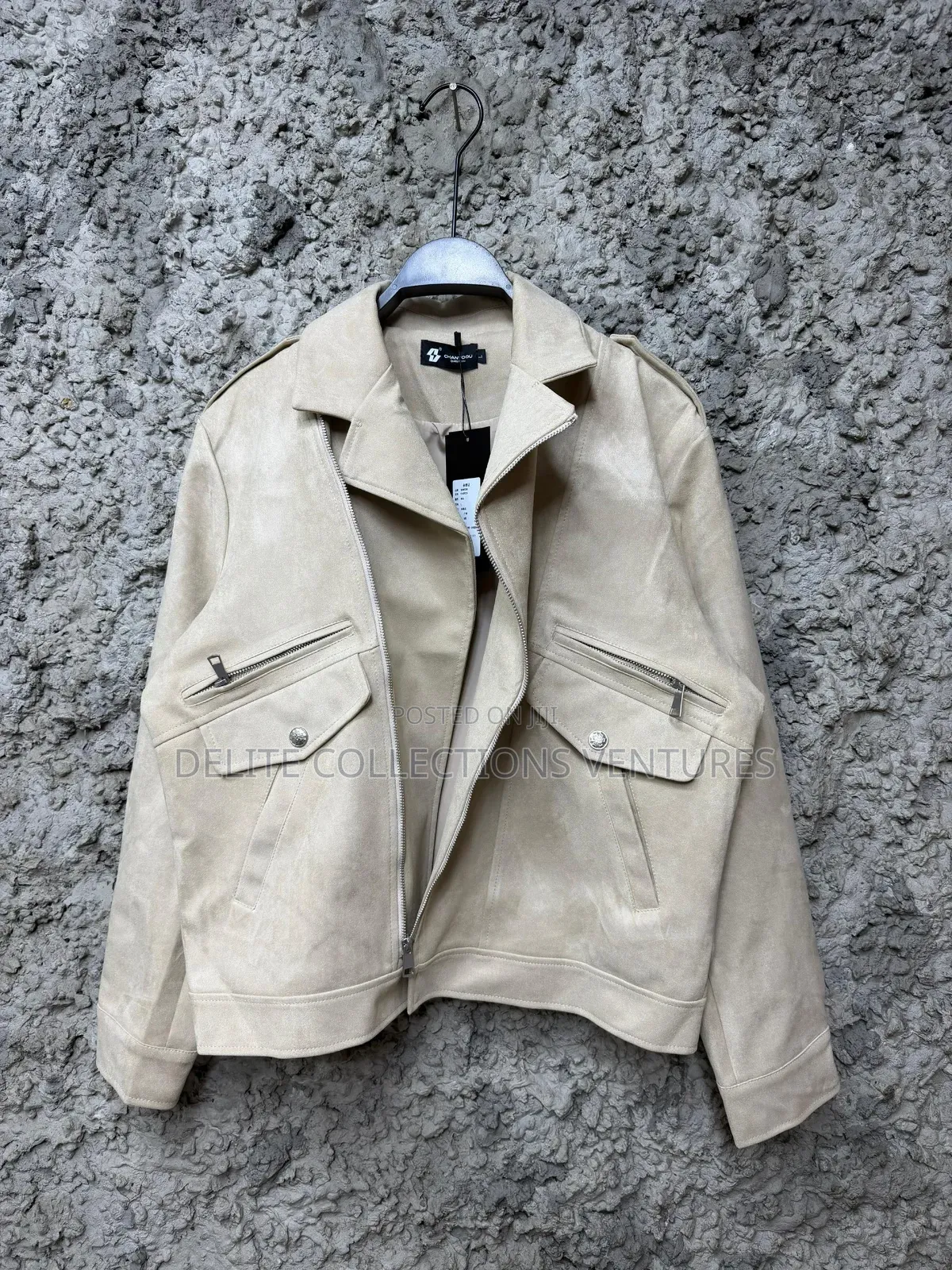 *American Lapel Suede Biker Jackets in Store* *Sizes: M - 3xl