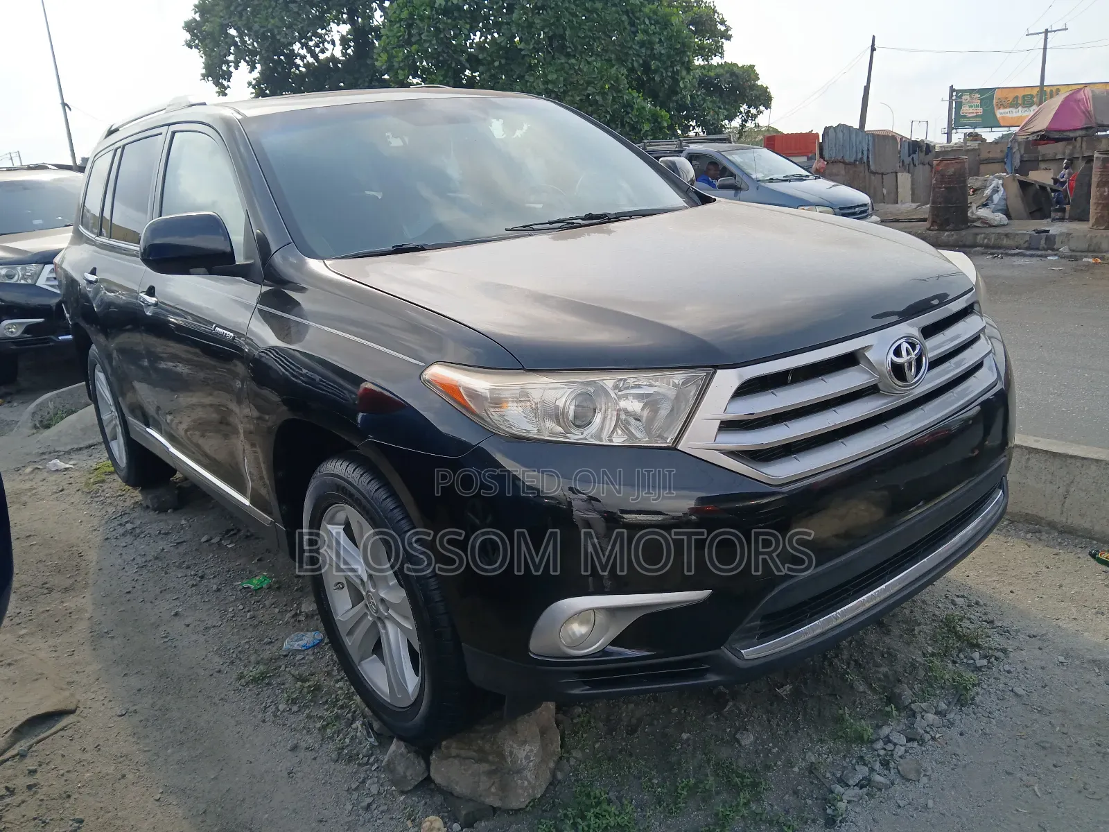 Toyota Highlander Limited 2012 Black