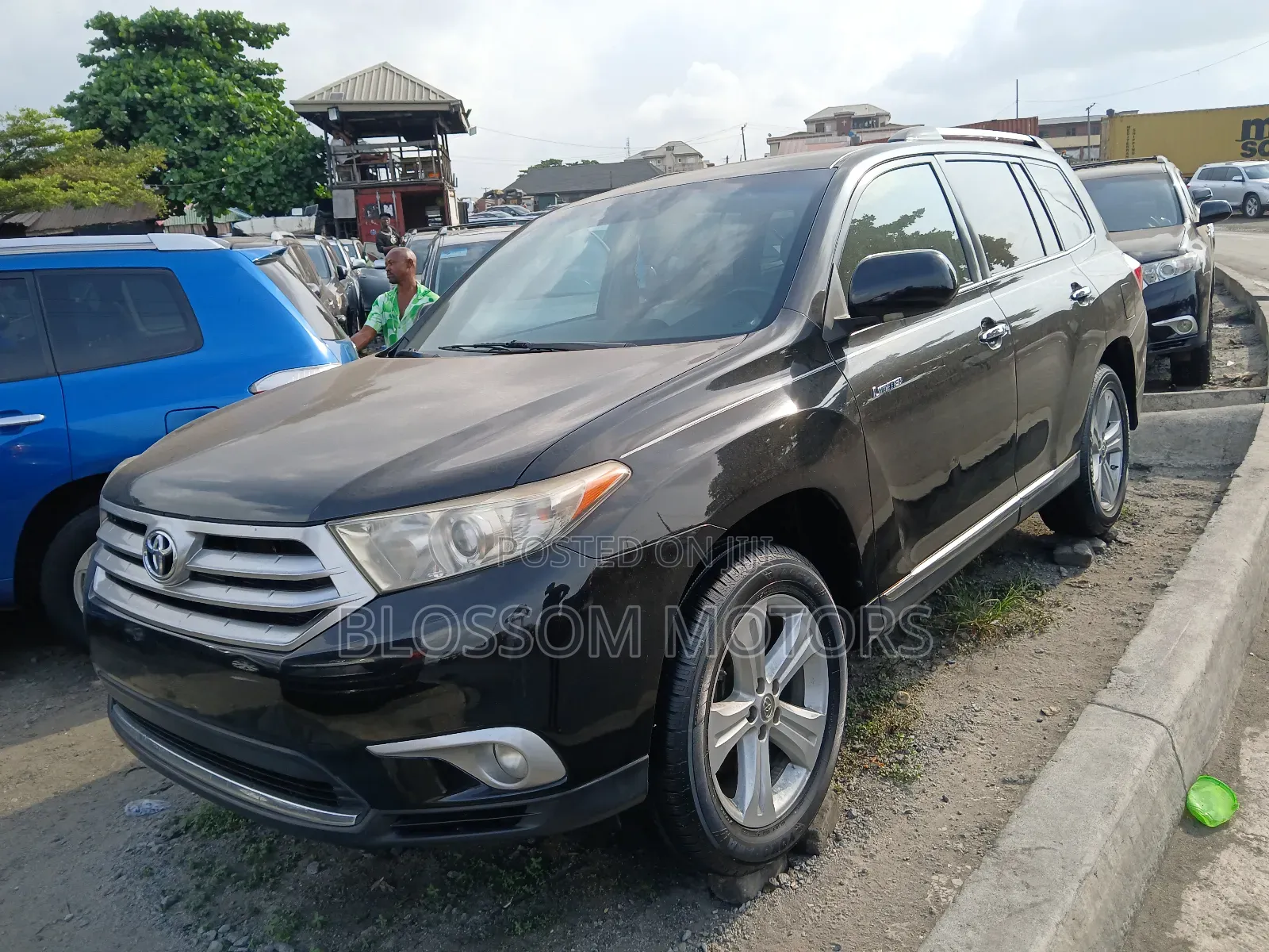 Toyota Highlander Limited 2012 Black