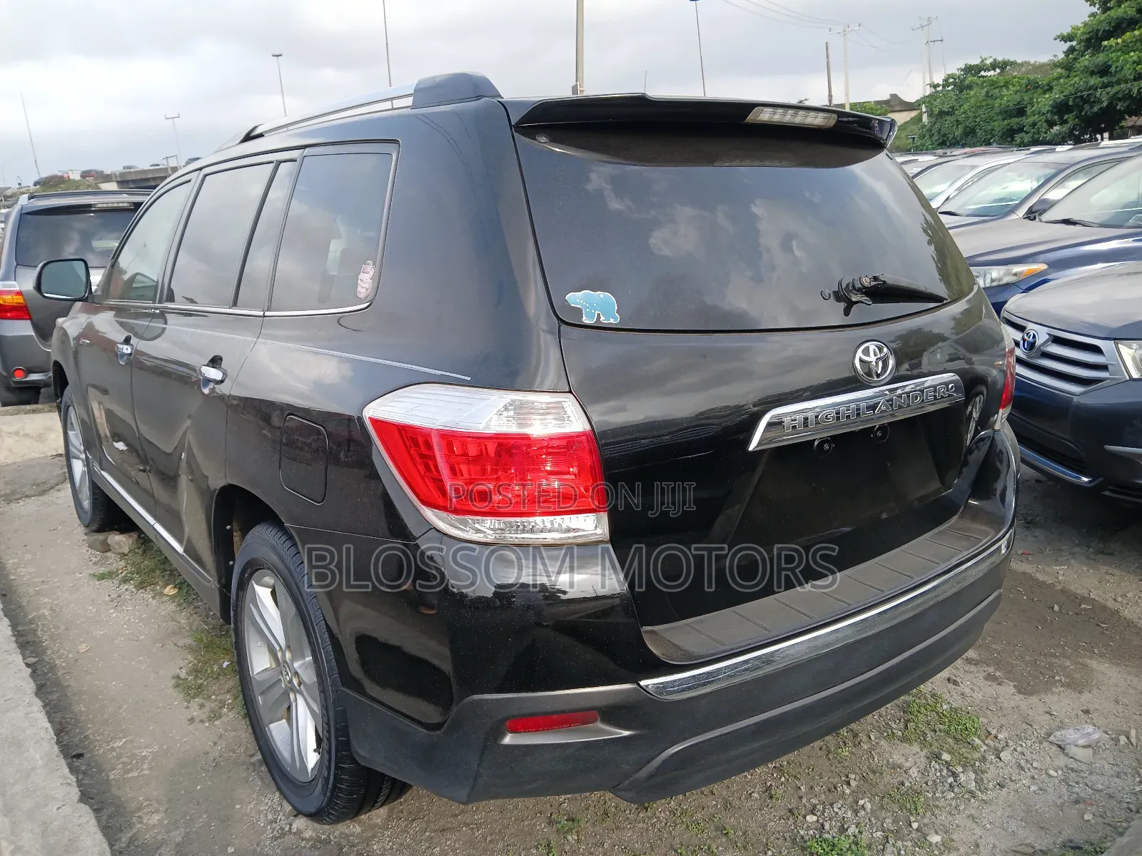 Toyota Highlander Limited 2012 Black