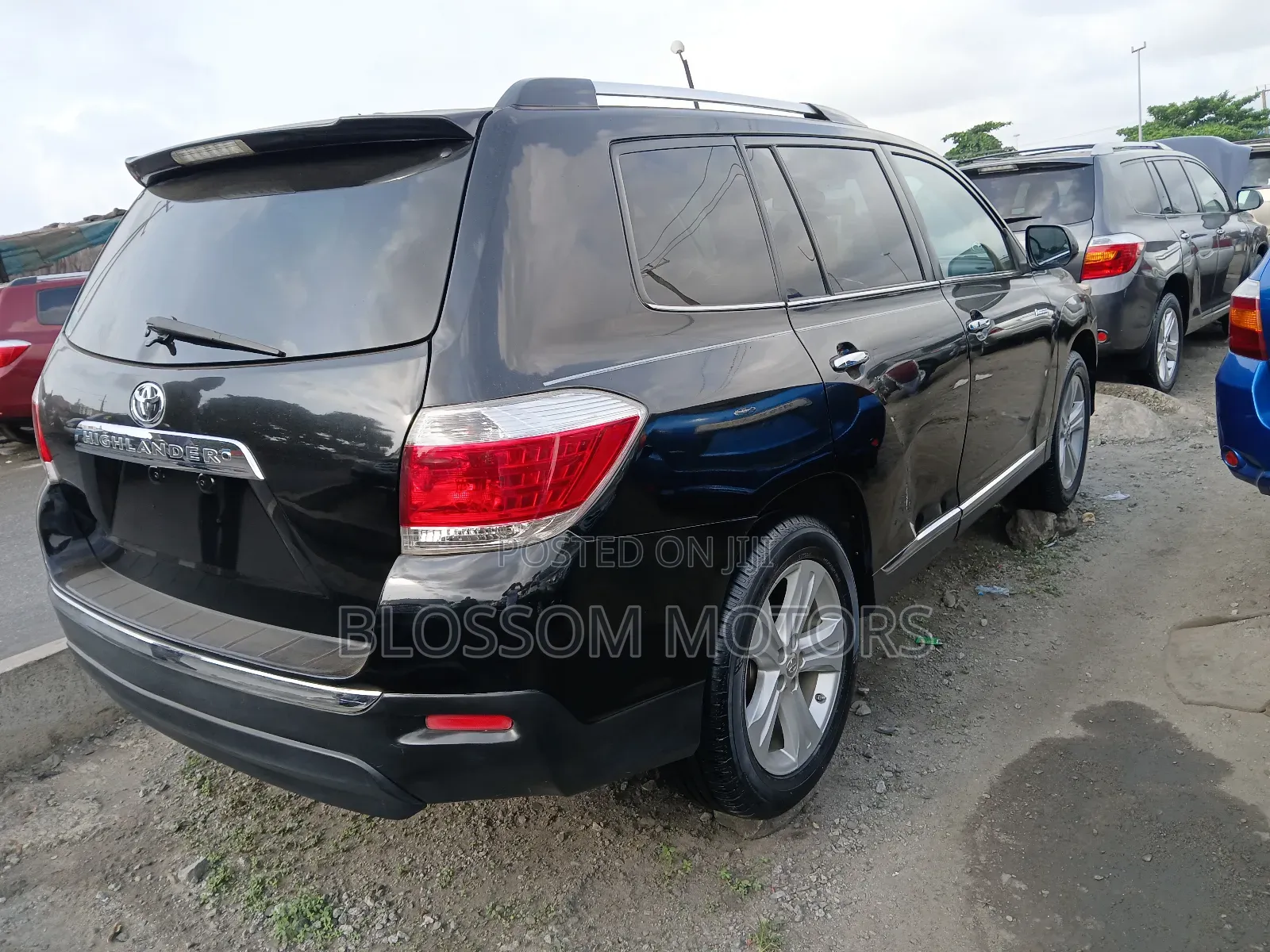 Toyota Highlander Limited 2012 Black