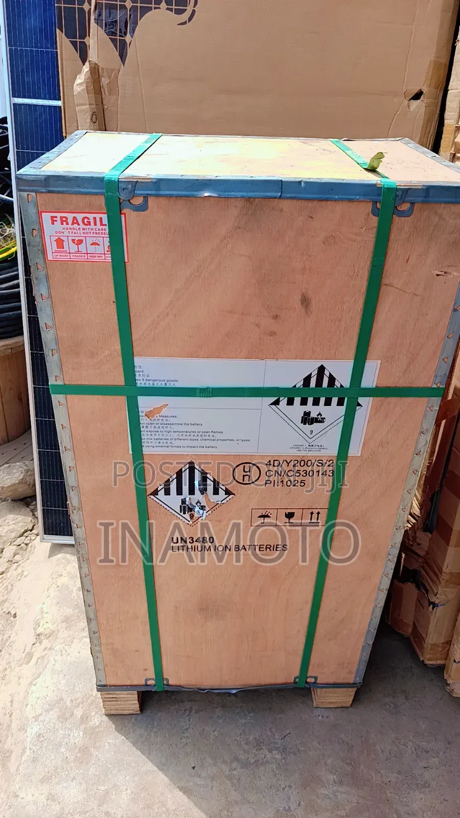 Pattern Lithium Iron Battery