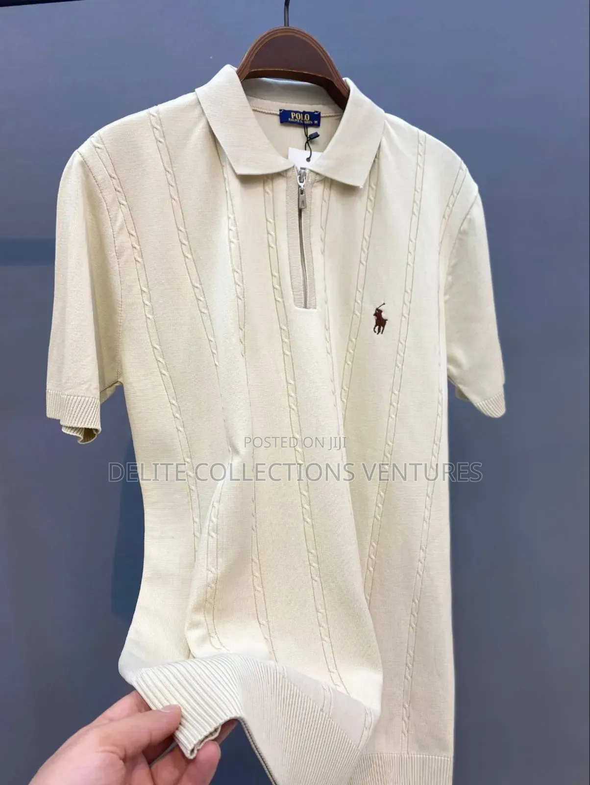 Polo Ralph Original Knitted Zipper Polo *