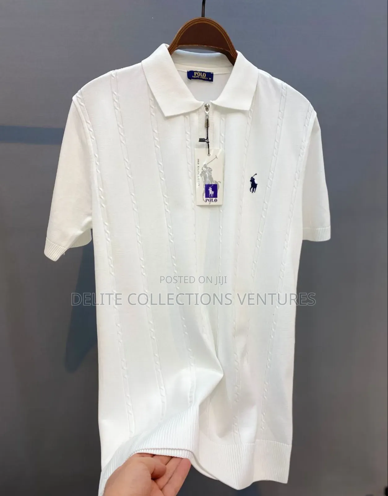 Polo Ralph Original Knitted Zipper Polo *