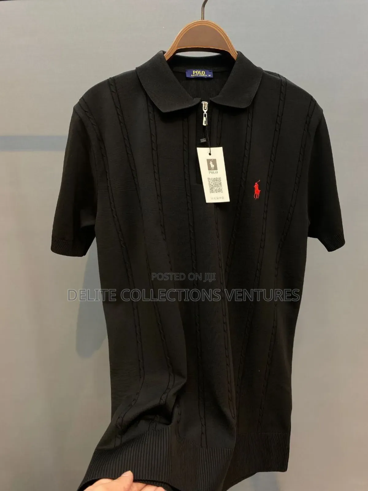Polo Ralph Original Knitted Zipper Polo *