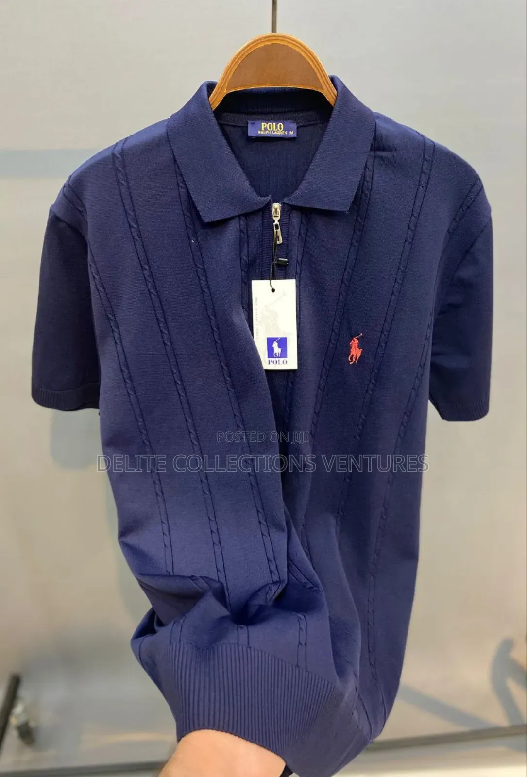 Polo Ralph Original Knitted Zipper Polo *