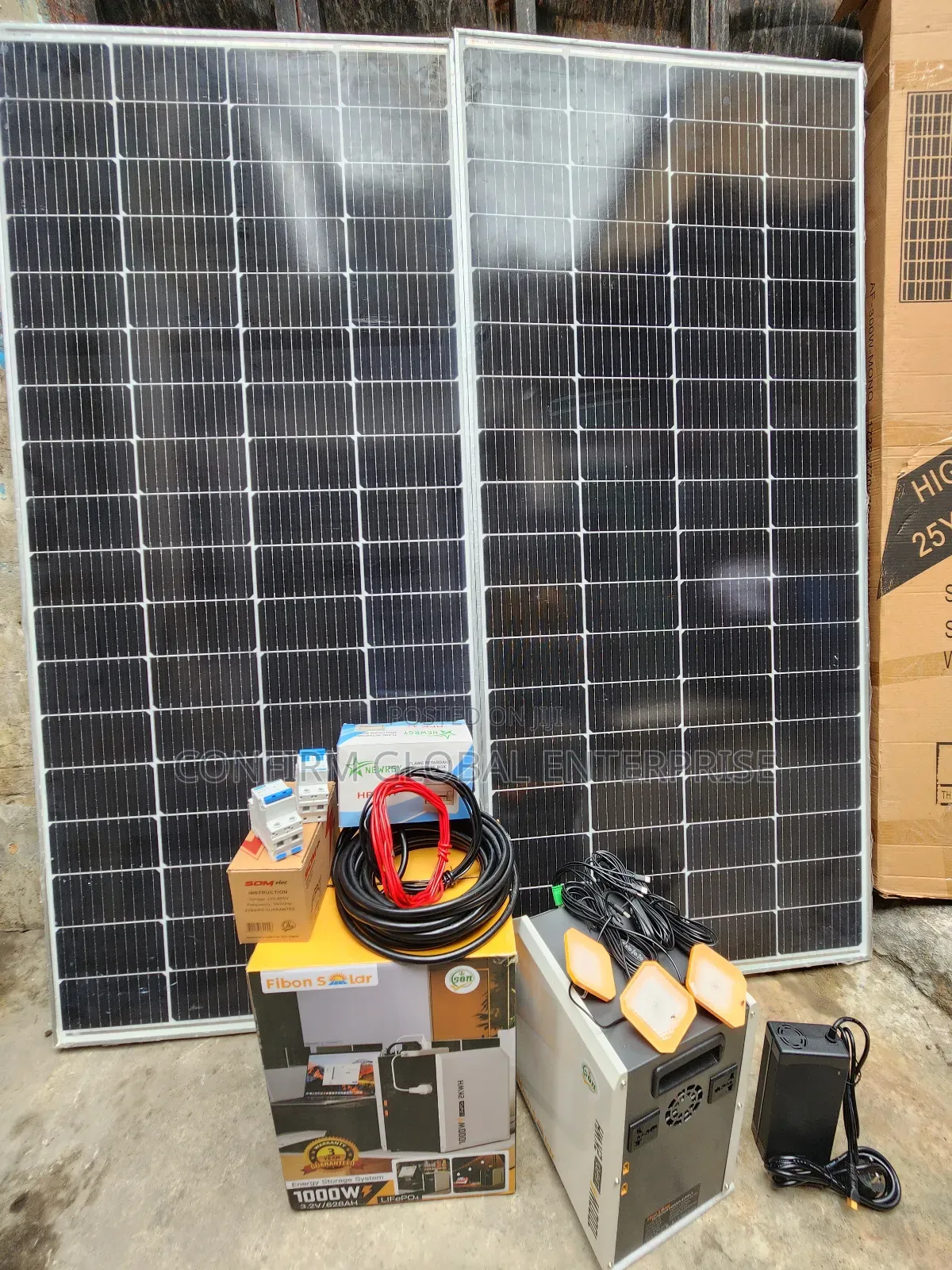2kwh Total Package Solar Generator With Solar Panels