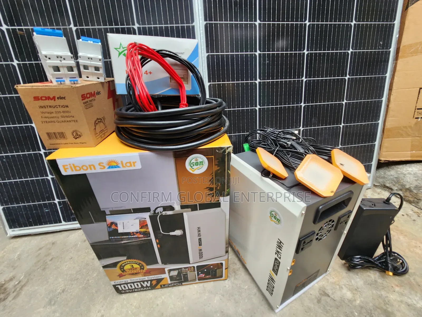 2kwh Total Package Solar Generator With Solar Panels