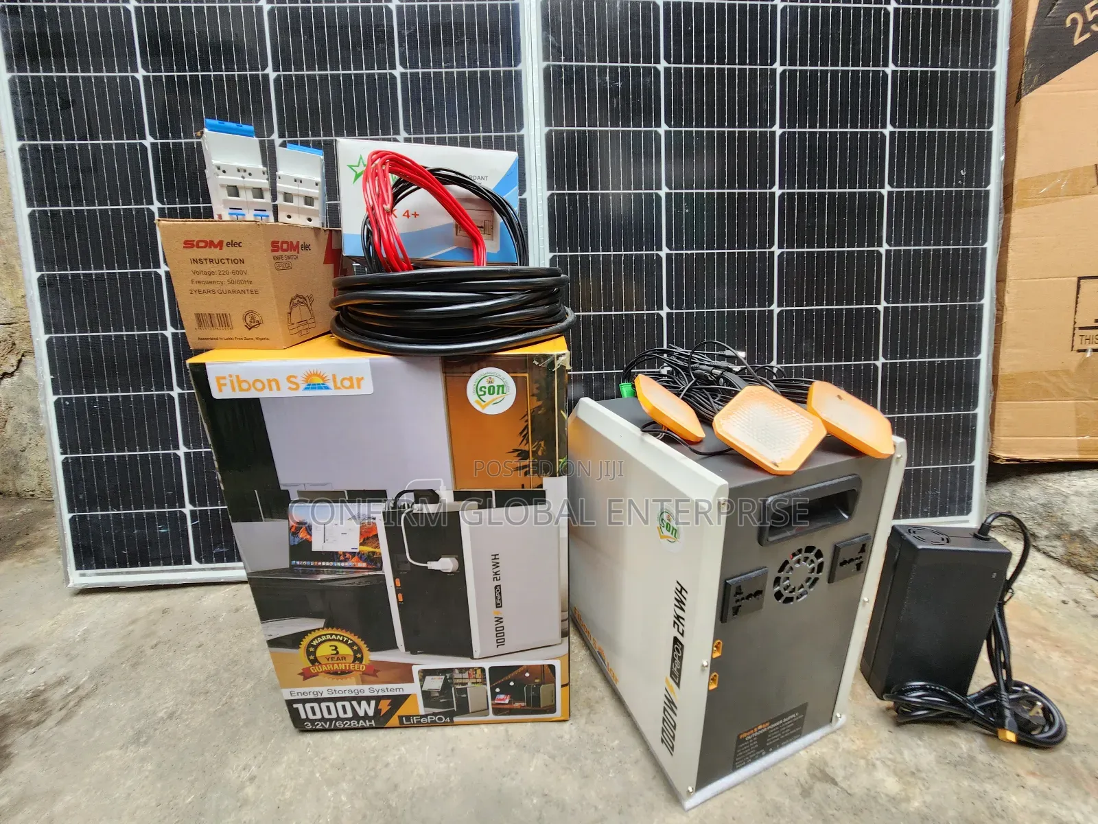 1kva Inverter Solar Generator With 2kwh Lithium Battery