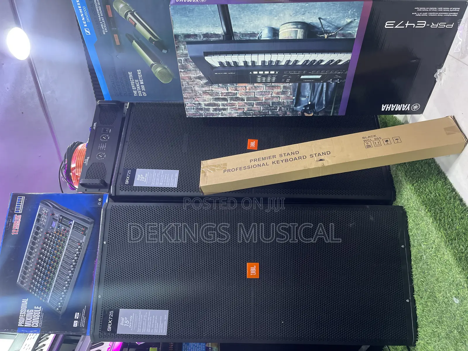 Jbl Speaker And Sub Bundle For Dj, Church, Lounge, Club