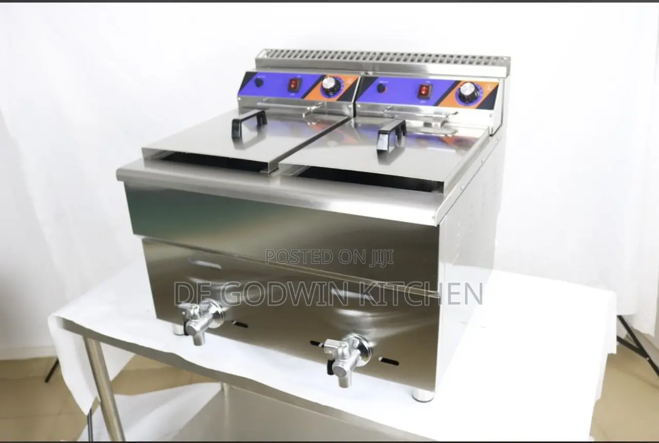 Table Top 18l + 18l Double Basket Deep Fryer Now Available
