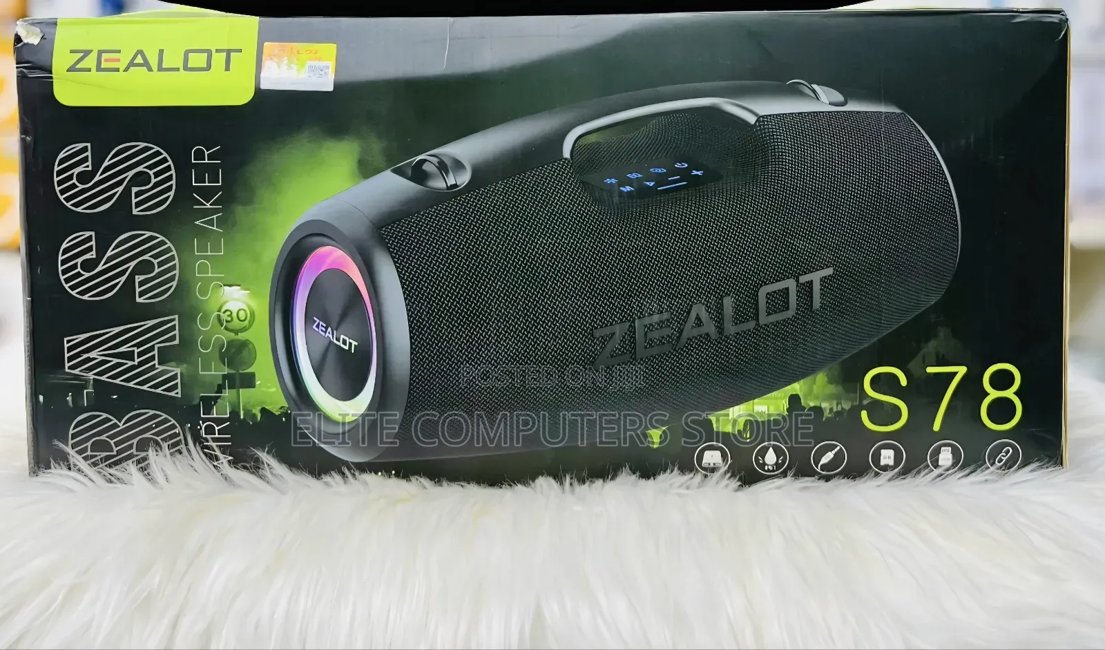 Zealot S78 Bluetooth Portable 100watts Speaker