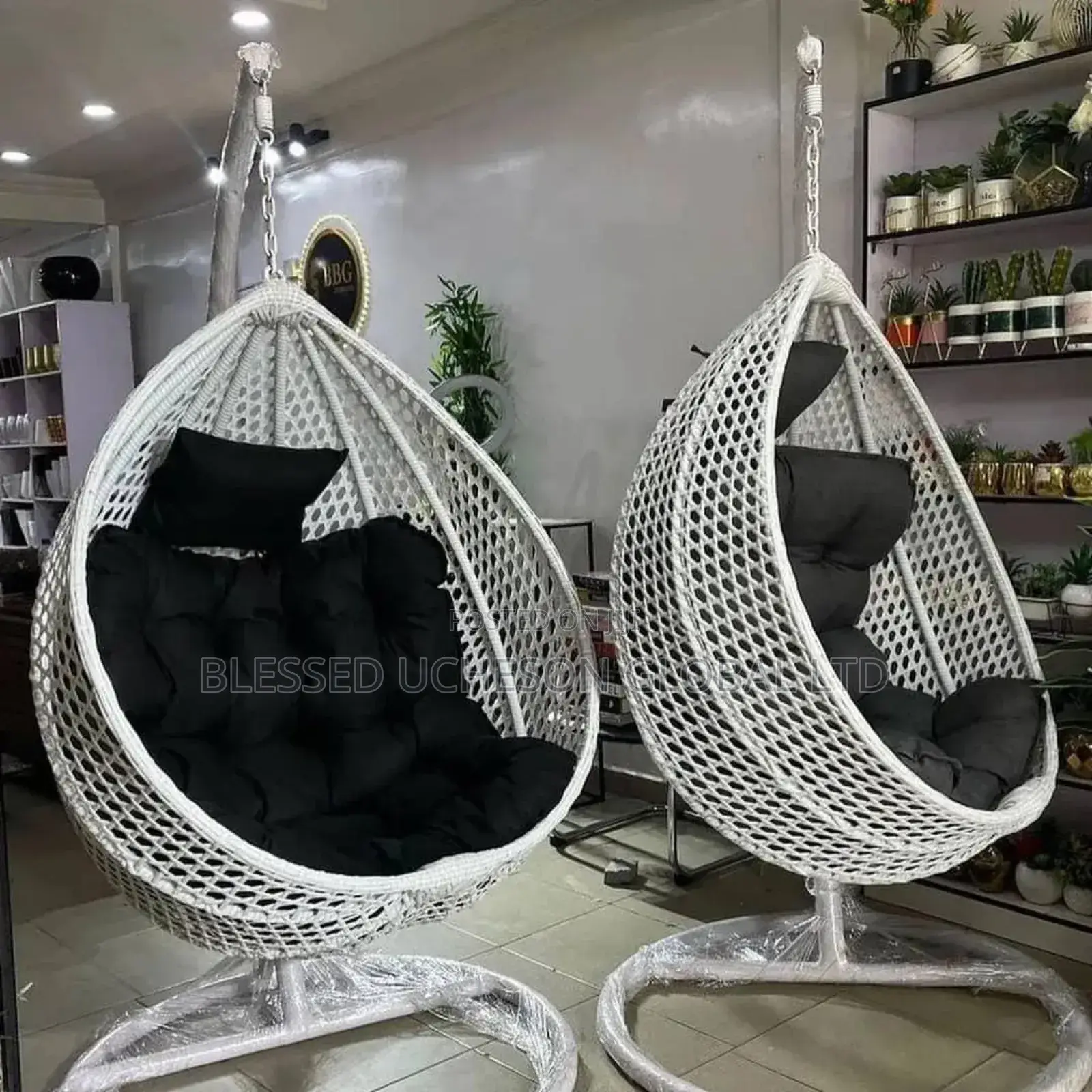 Rattan Swing / Hanging Egg Chairs