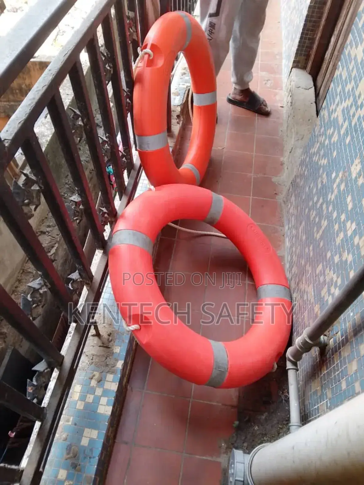 Safety Life Bouy And Safety Jacket