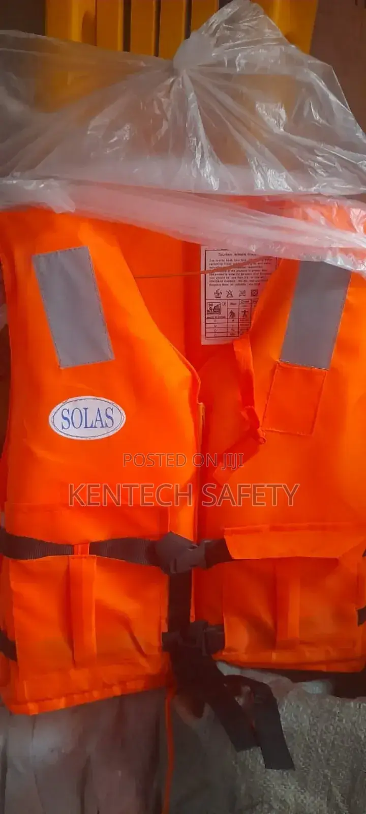 Safety Life Bouy And Safety Jacket