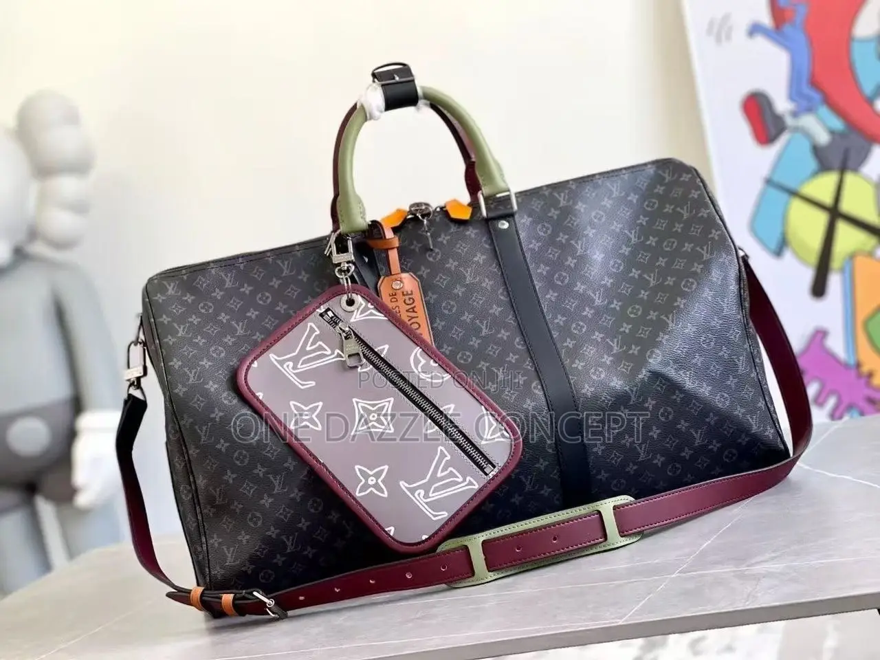 Louis Vuitton Duffle/ Travel Bag