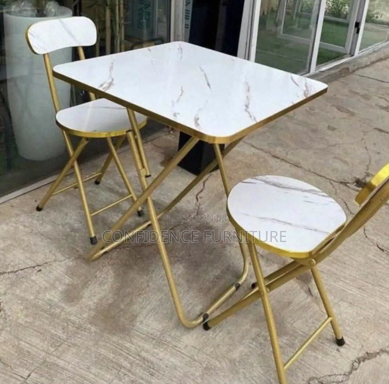 Simple Foldable Chair And Table