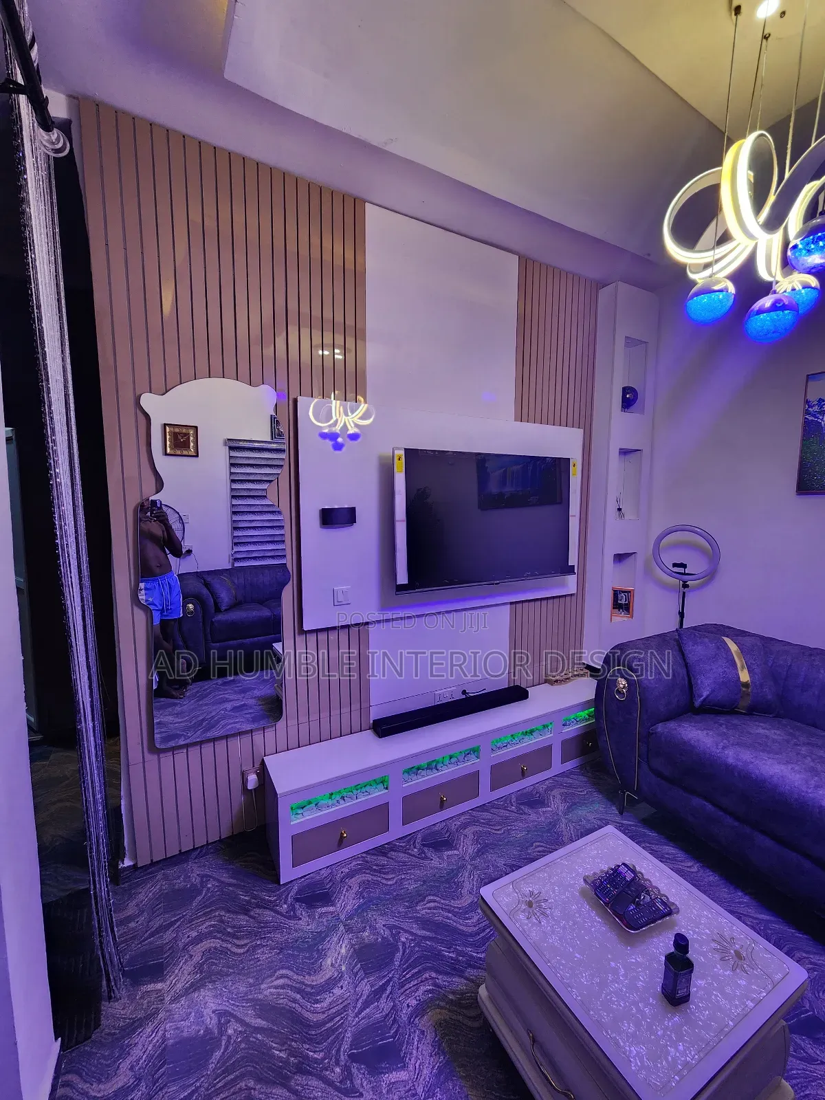Tv Mount and Drawer