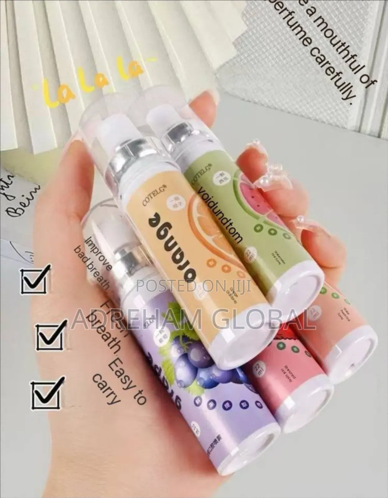 22ml Breath Freshener Oral Fruity Mouth Spray(Persistent Oral Care)