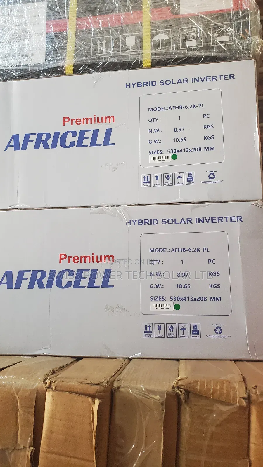 6.2kva Africell Hybrid Inverter