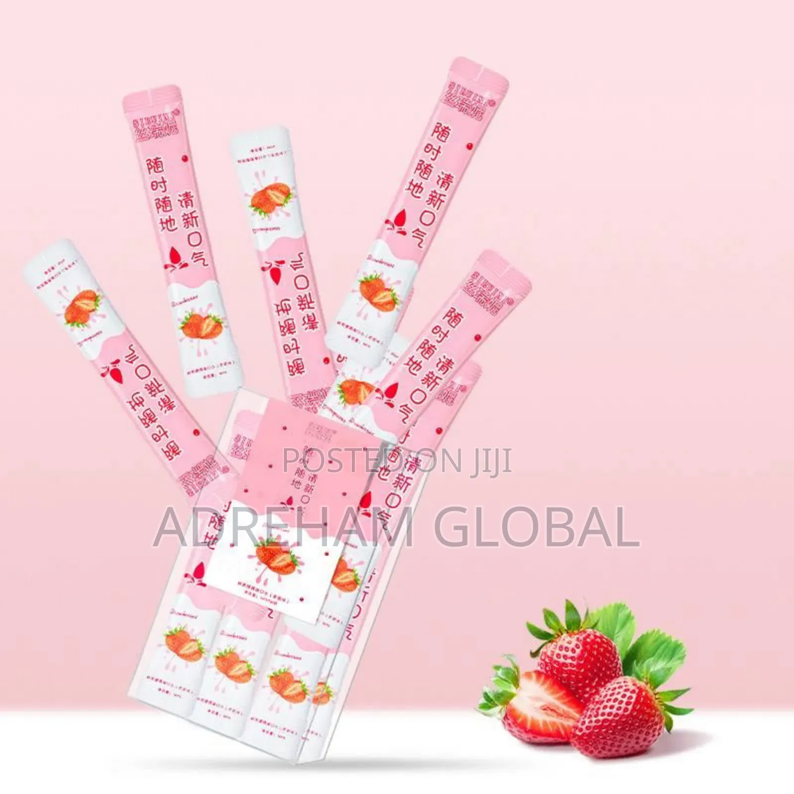 Minimum Order Is 5pc) Sachet Breath Freshener Fruity Mouth Wash