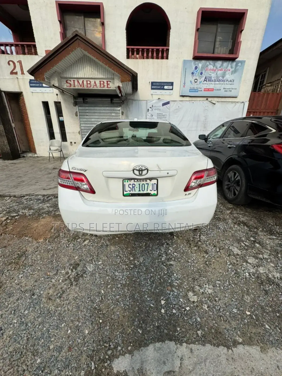 Camry Available for Rent on Self Drive