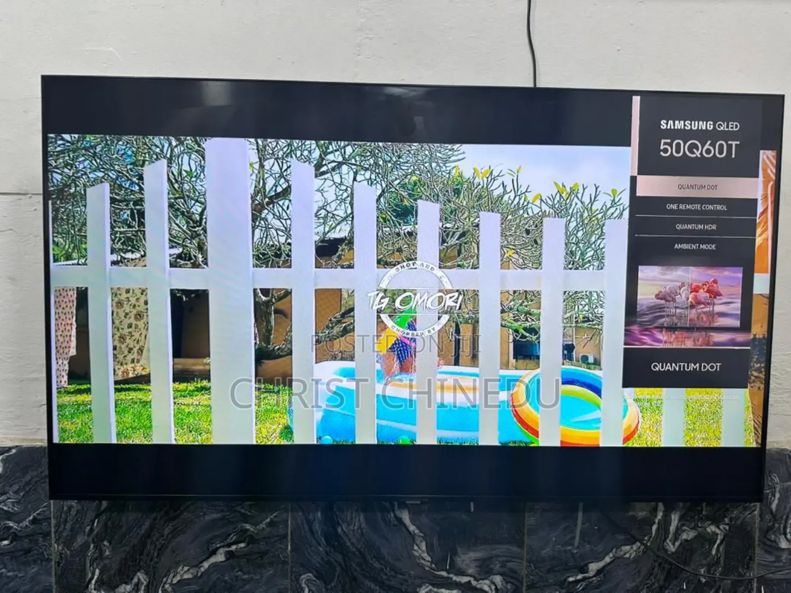 Qled 50inches Samsung Q60t Air Slim Picture