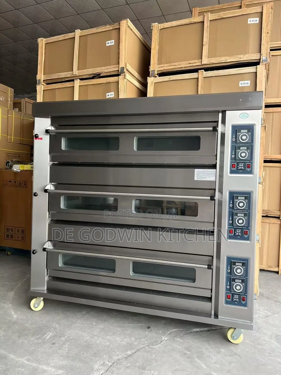 Nine Trays Gas Oven 3deck