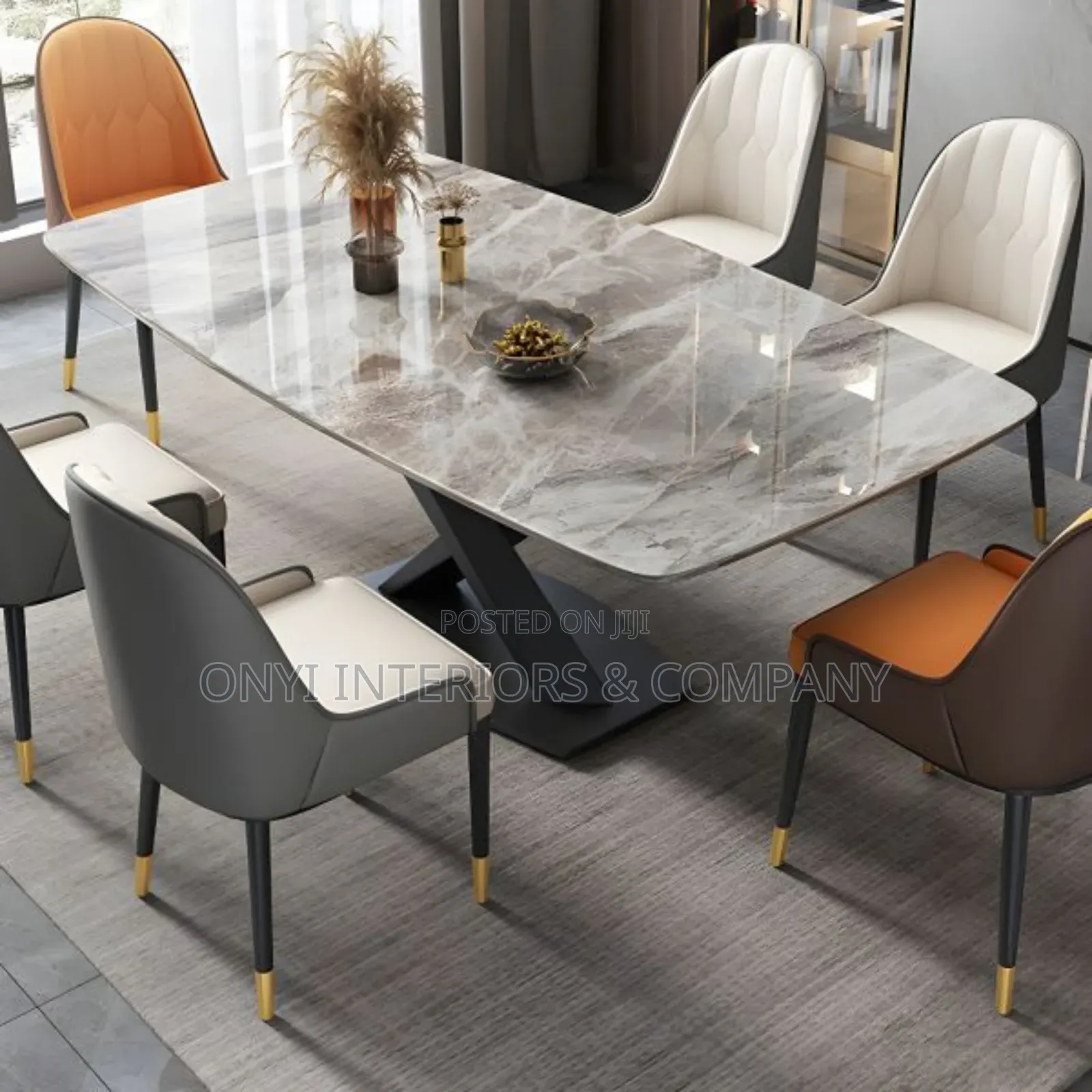 Marble Dining Table With 6 Chairs