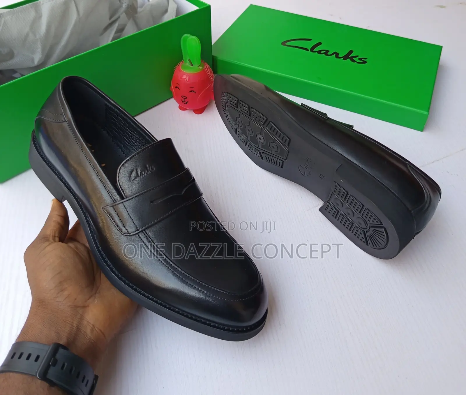 Clarks Men Leather Loafers