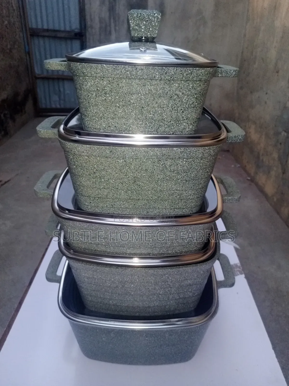 10pcs Marble Non-Stick Cookware Set – Family, Home, Restaurants Use