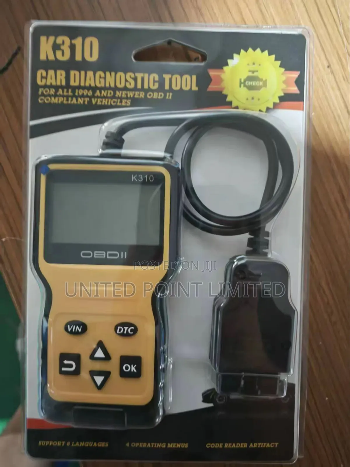 K310 Obd2 Scanner Diagnostic Tool – Check Engine Light