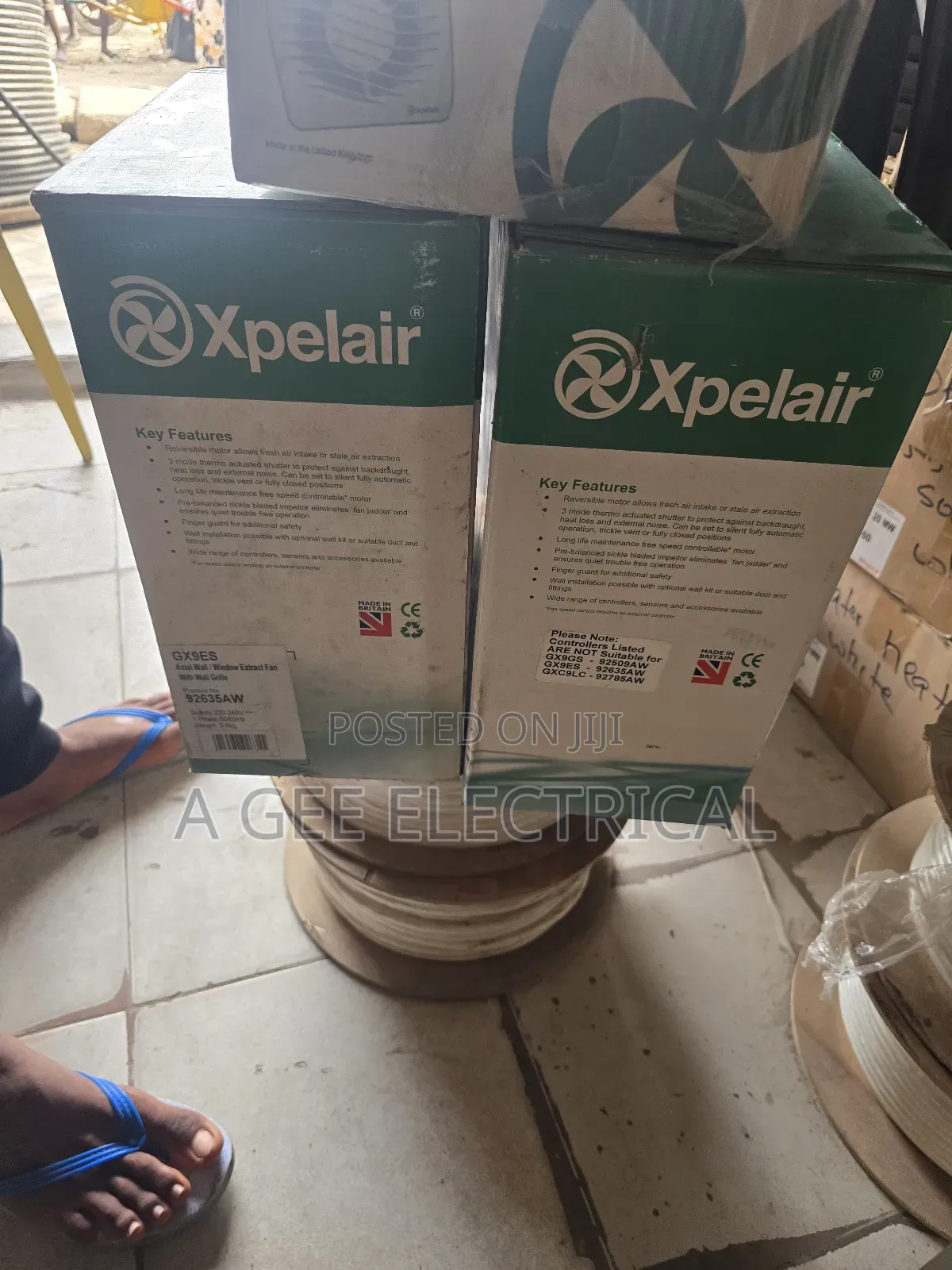 9-Inch Xpelair Fan
