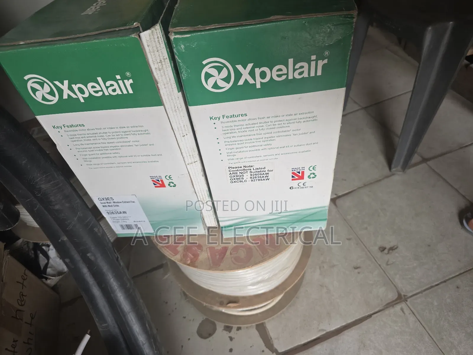9-Inch Xpelair Fan
