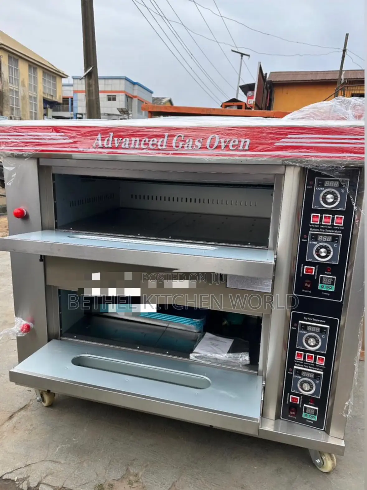 2 Deck 4 Trays Gas Oven