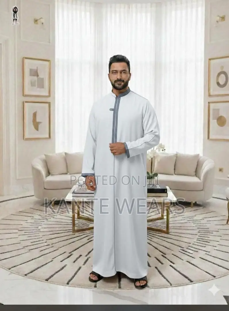 High Luxury Zip Up Dubai Jalabia