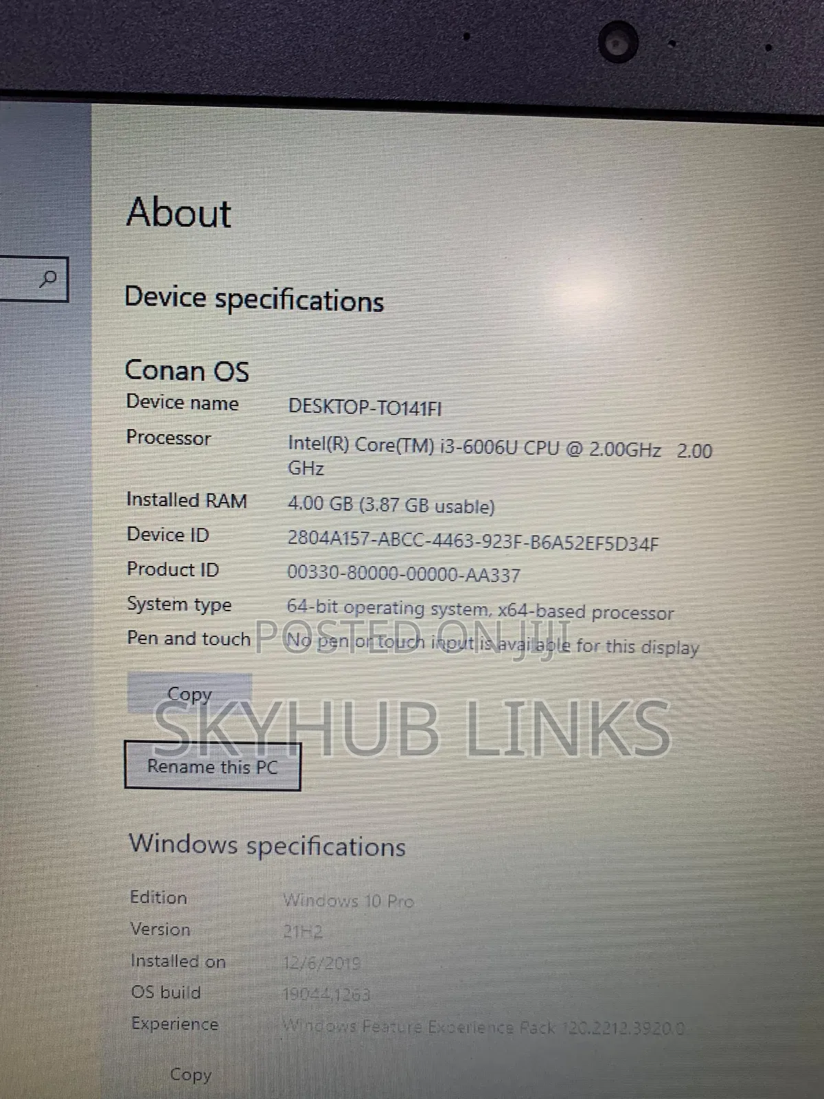 Laptop Dell Latitude 13 3380 4GB Intel Core i3 SSD 128GB