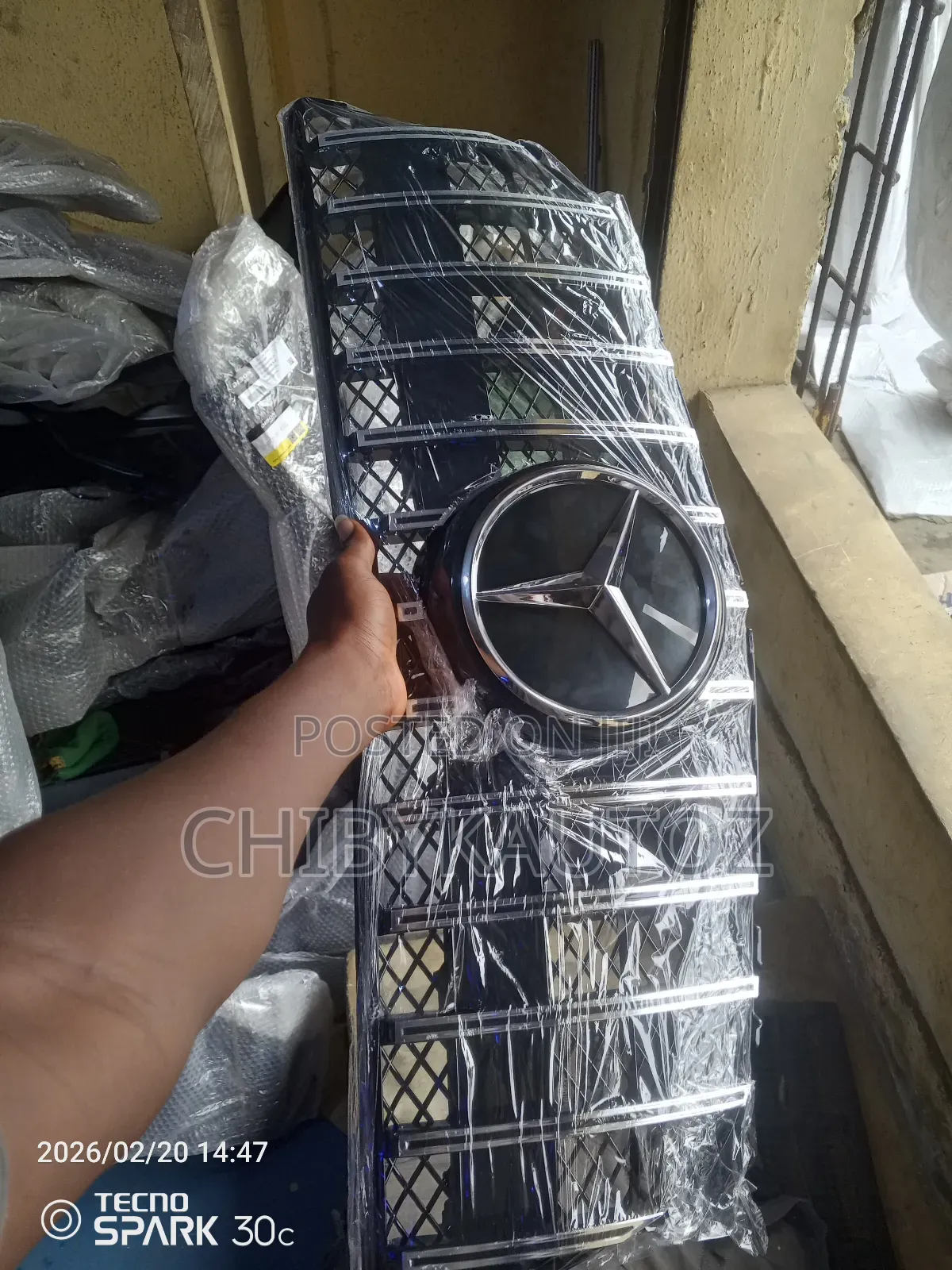Front Bumper Grille for GLK 2014 Gt Type