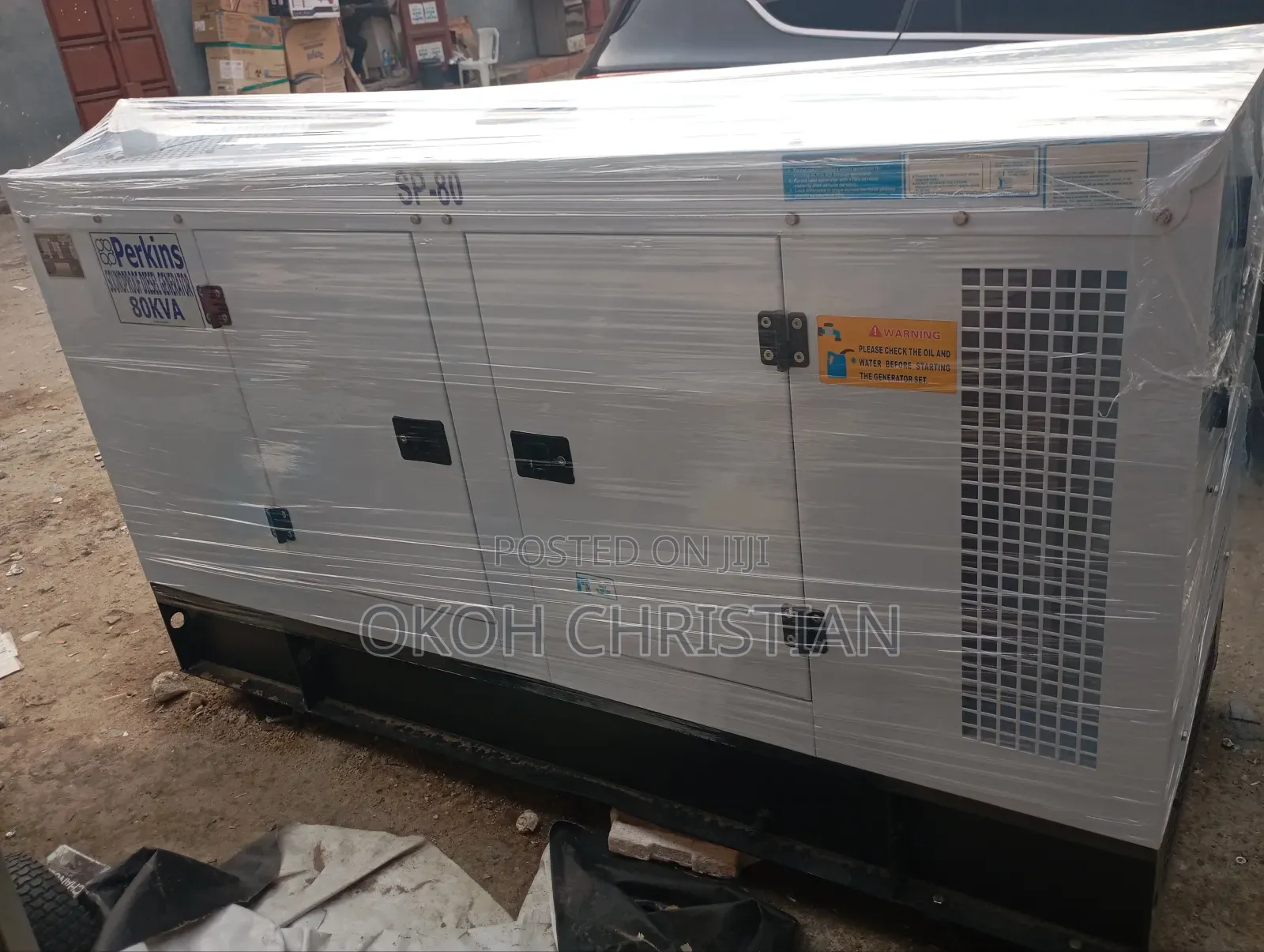 Perkins Soundproof Diesel Generator 80kva
