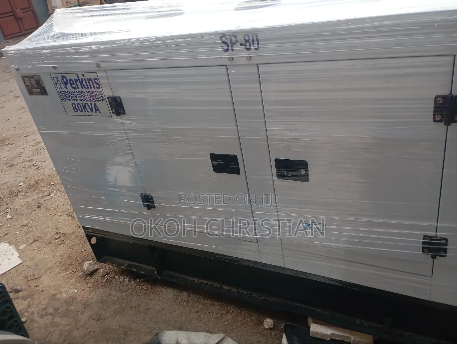 Perkins Soundproof Diesel Generator 80kva