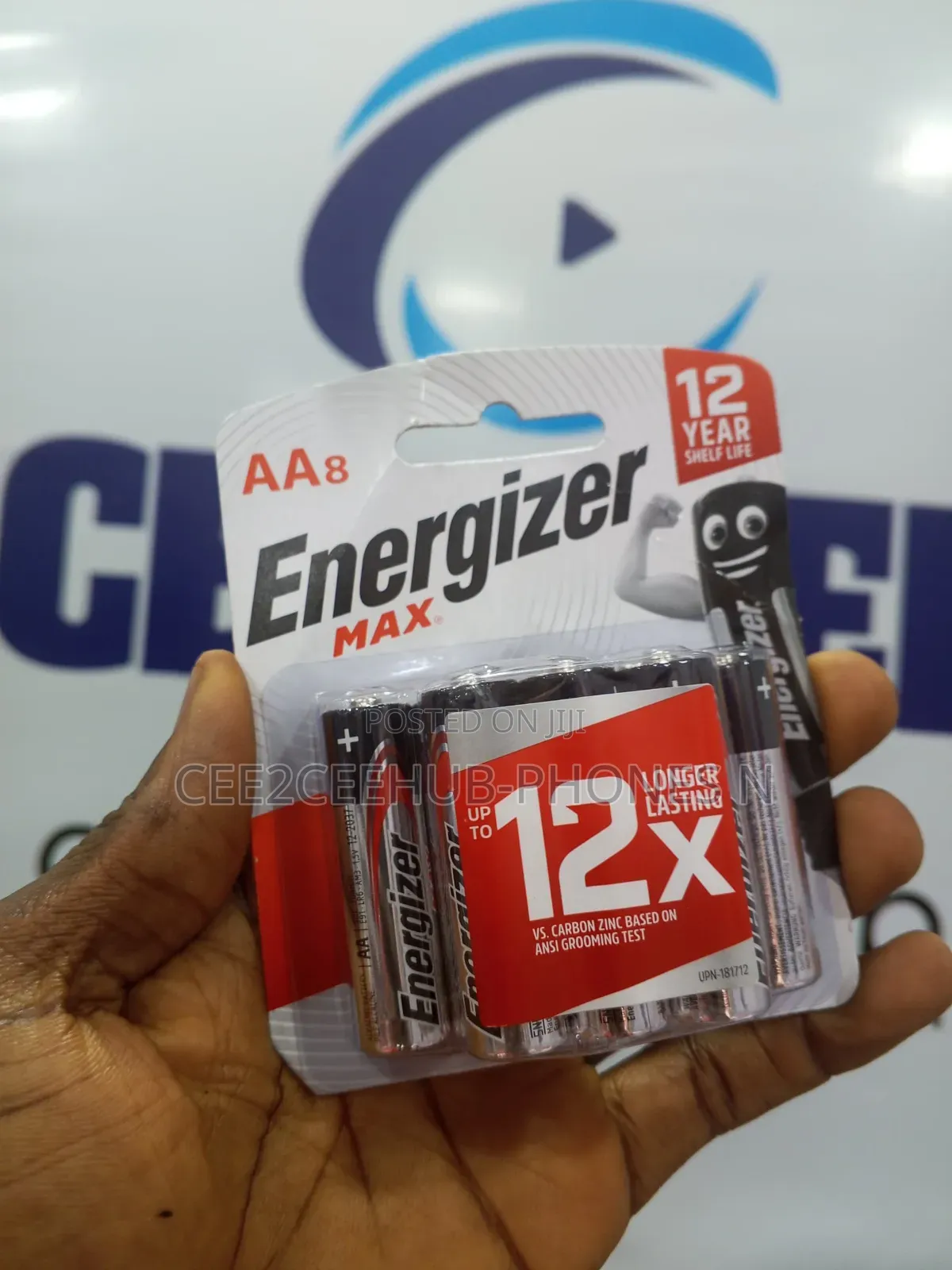 Energizer Max Aa8 Alkaline Batteries 12 Years Shelf Life