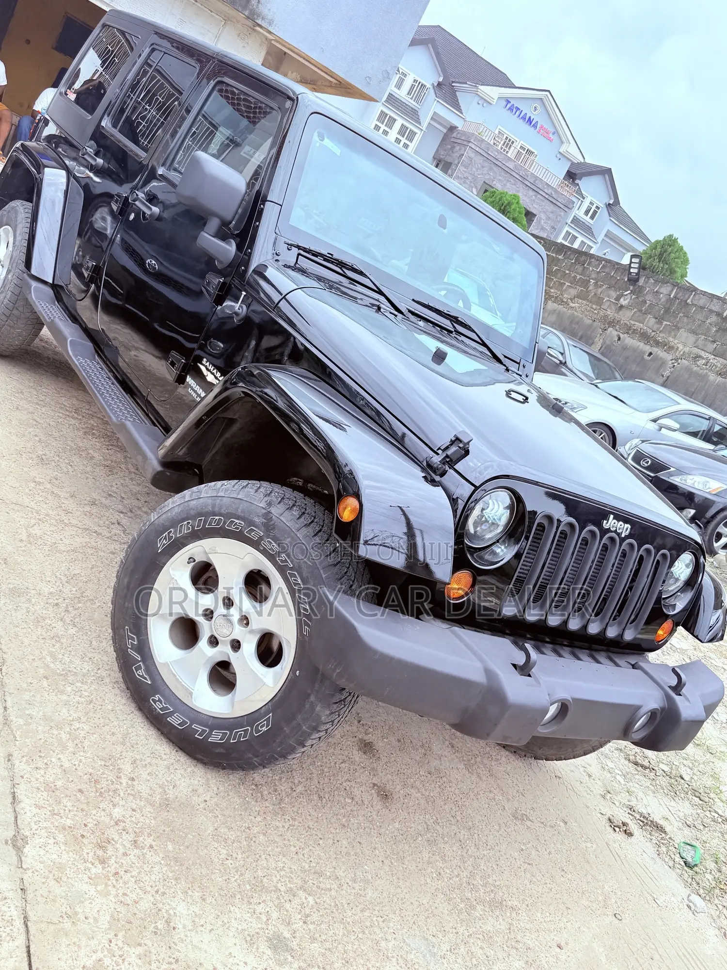 Jeep Wrangler Unlimited Sahara 4dr SUV 4WD (3.6L 6cyl 6M) 2014 Black