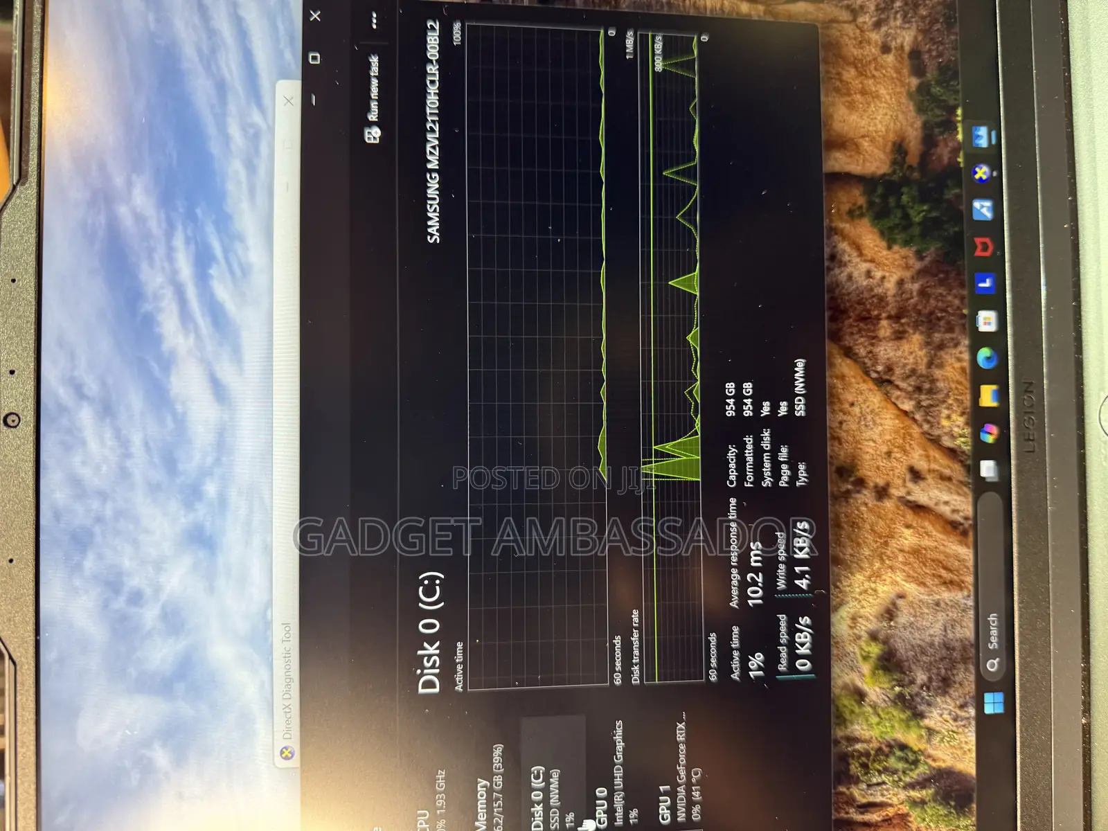 Laptop Lenovo Legion 5 16GB Intel Core i9 SSD 1T