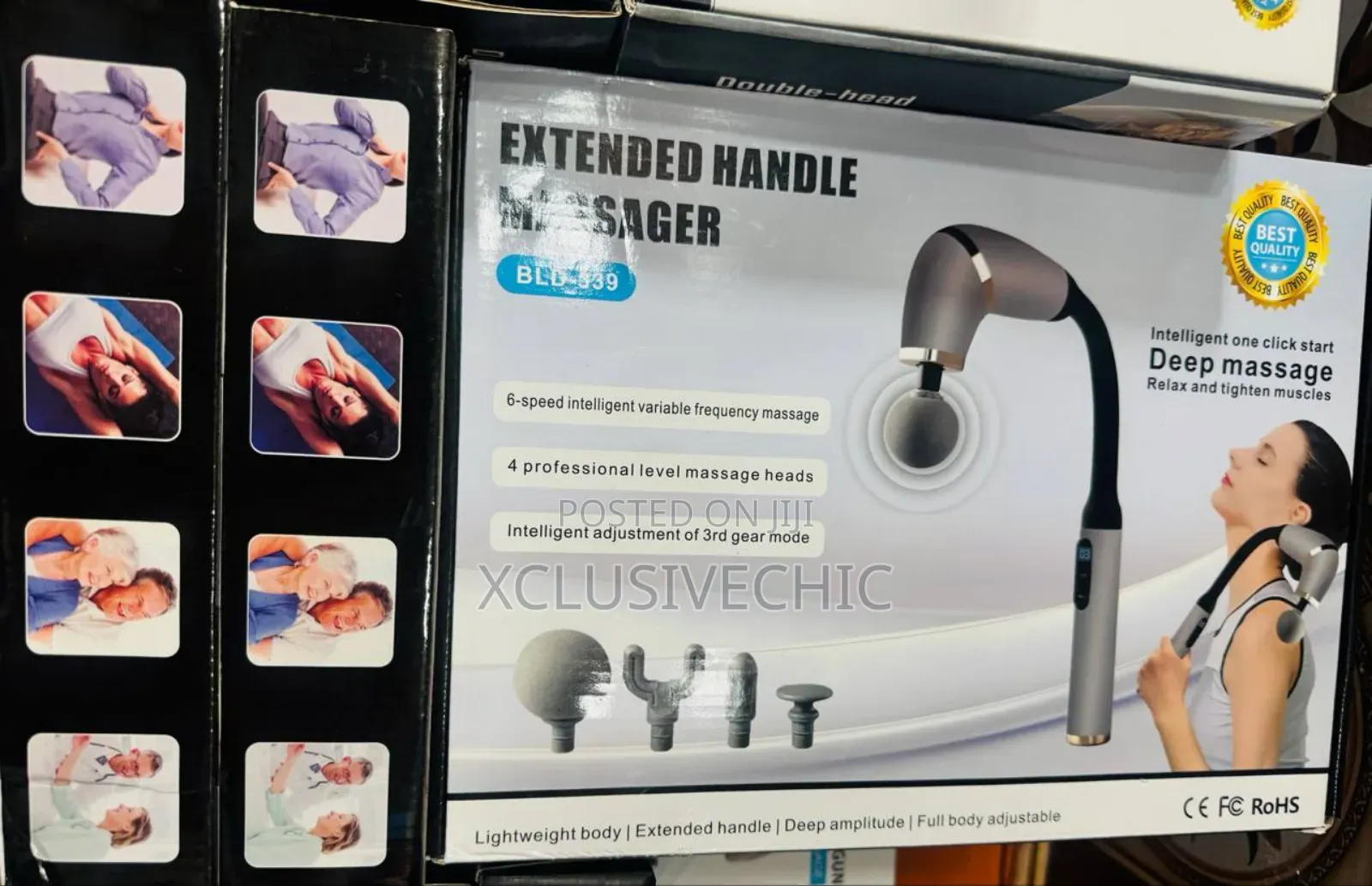 Extended Handle Massager