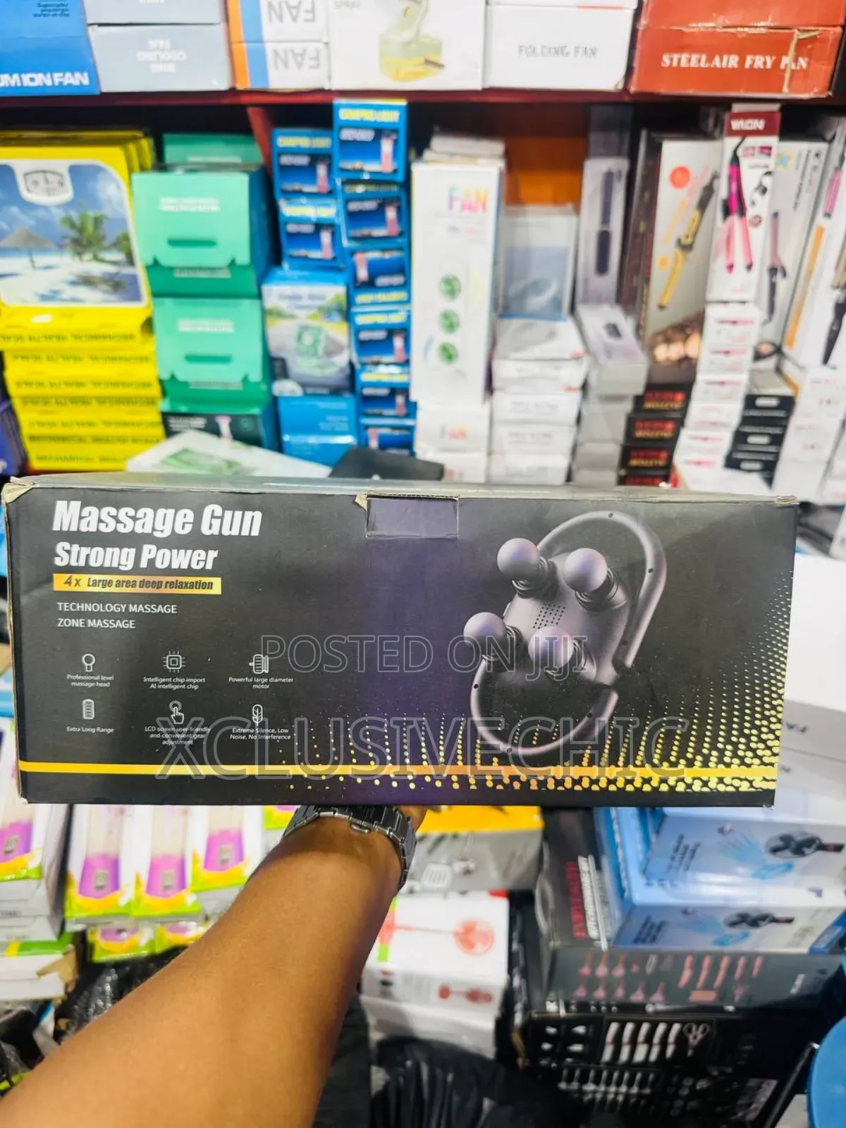 Four Head Massage Gun