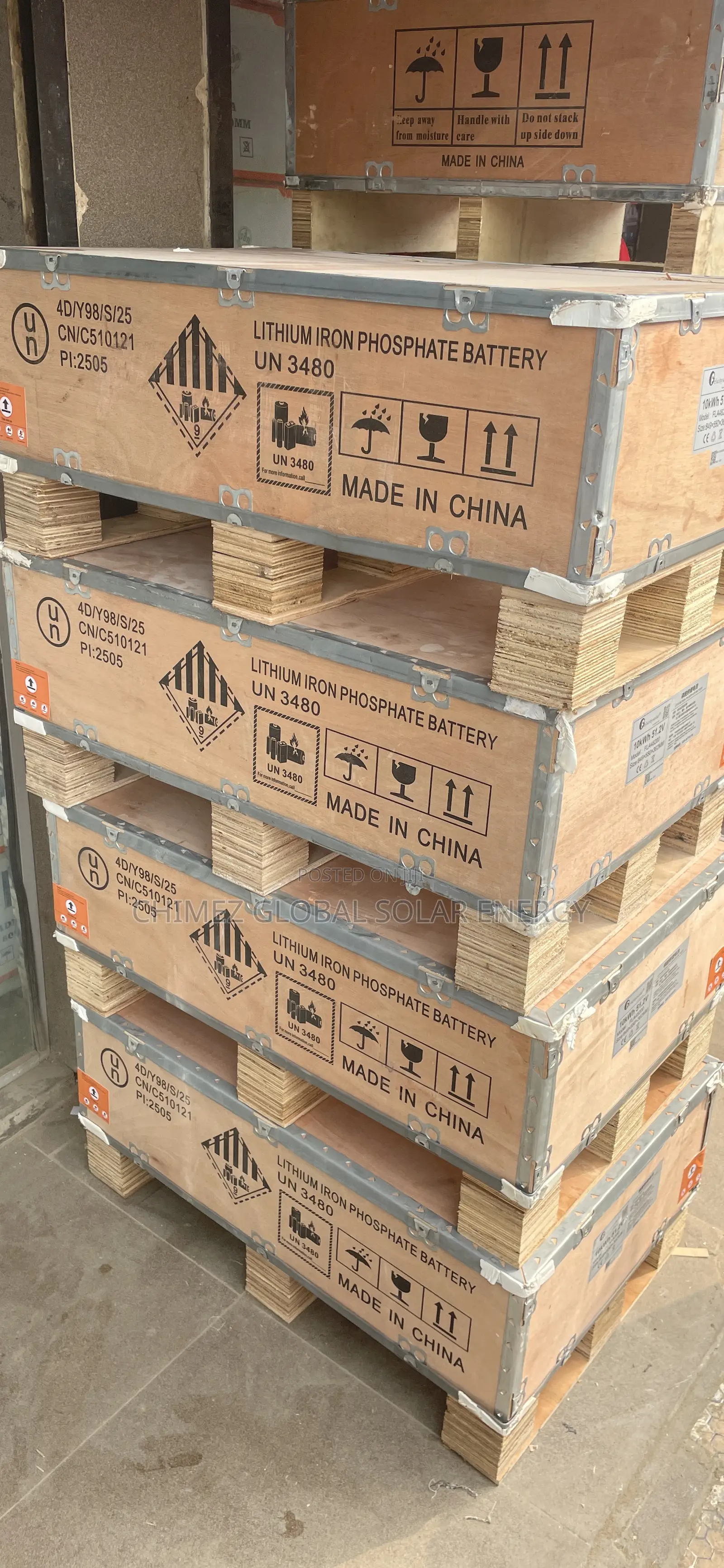 10kilowatt Lithium Iron Battery 51.2volts