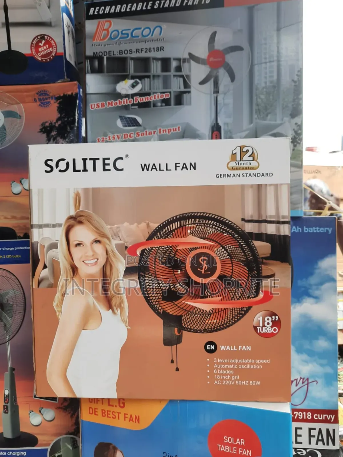 Solitec Wall Fan