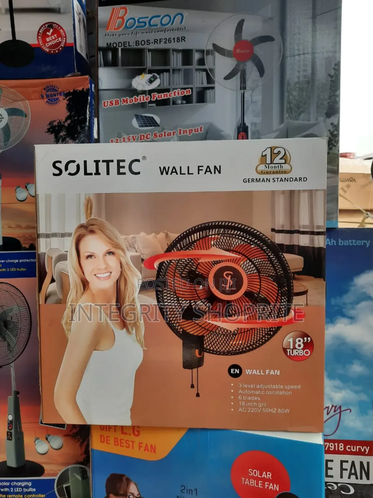Solitec Wall Fan