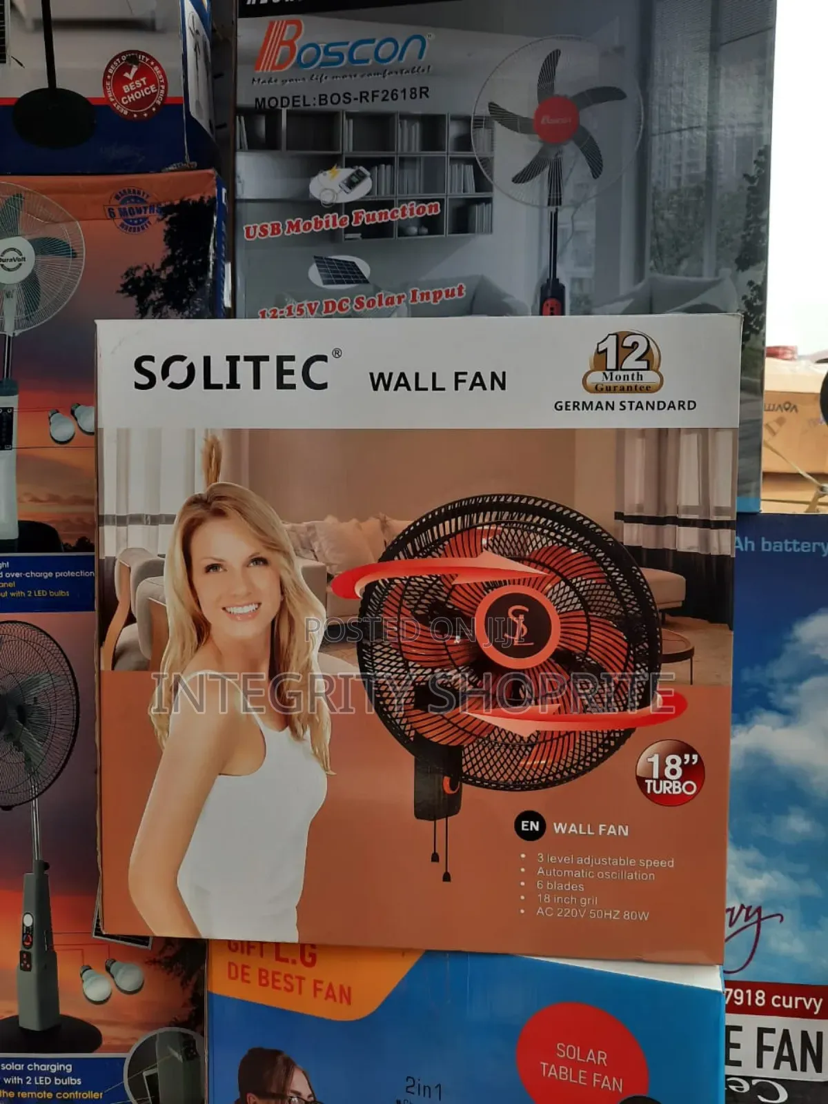Solitec Wall Fan