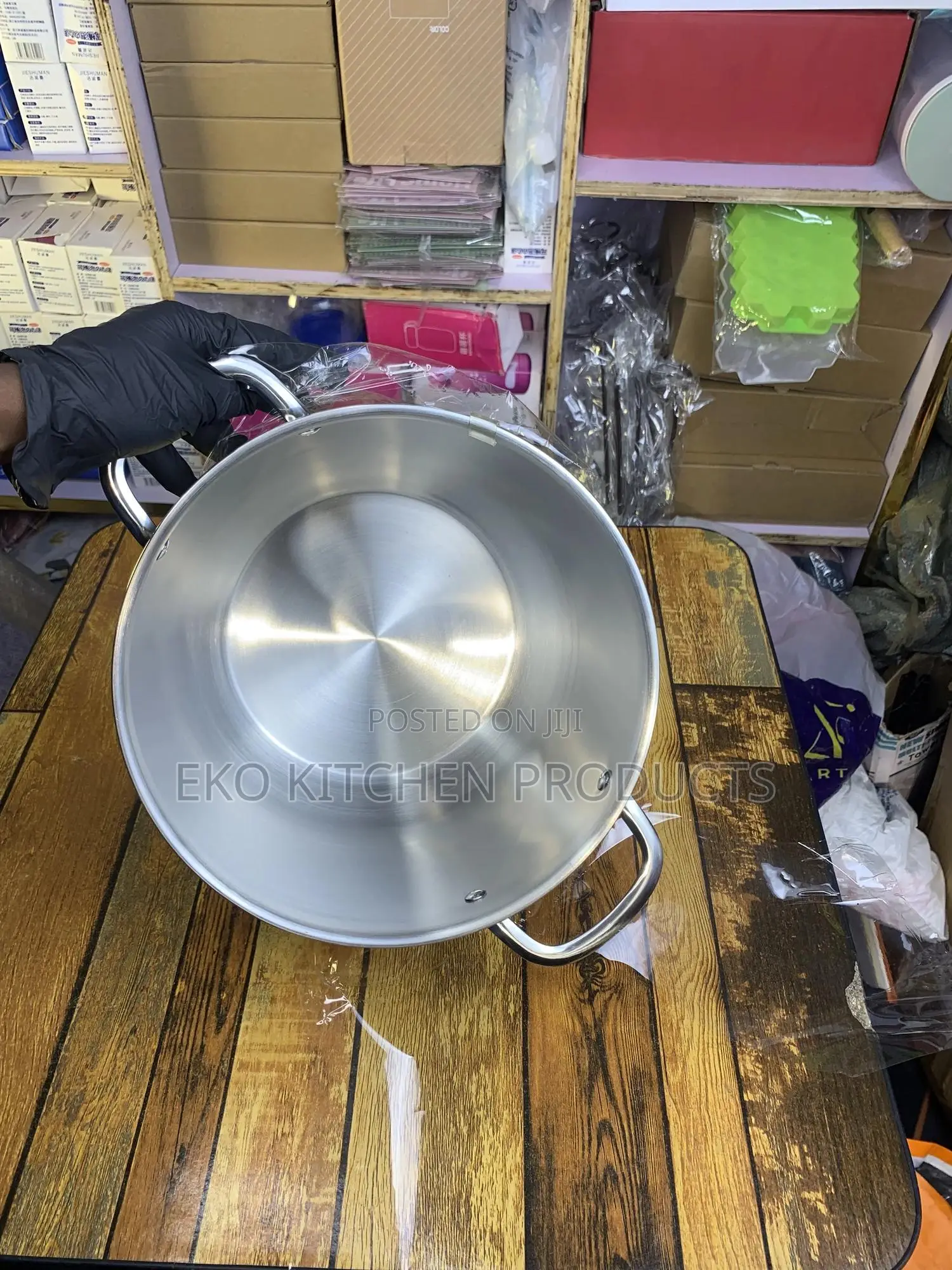 Stainless Pot With Heavy Induction